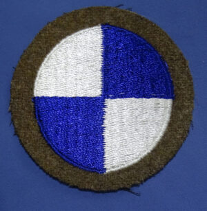 Pre WWII 4th Corps Patch on Wool