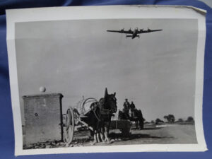 WWII Photo B-24 Bomber 7-3/4 x 6-7/8"