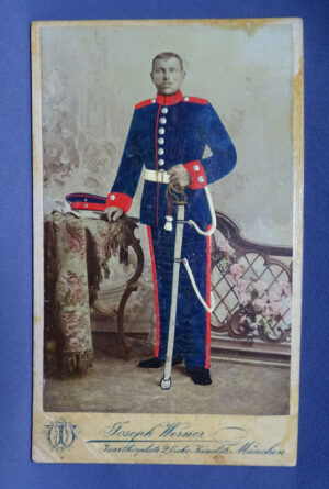 1880's-1890's German Photo 2-1/2 x 4"