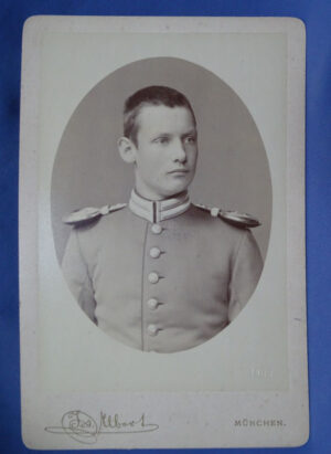 1880's Photo Prince Rupert Of Bavaria  4-1/2 x 6-3/4"