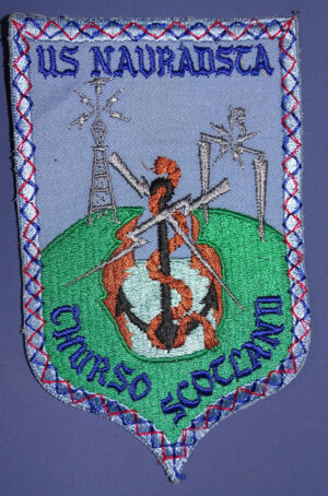 Large Navy U.S. NAVRADSCA Churso Scotland Patch