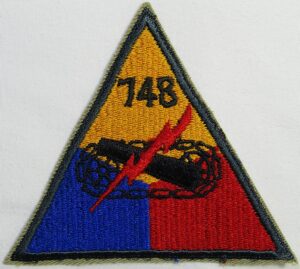 748th Tank Battalion Patch