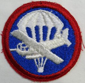 WWII Parachute Glider Troops Cap Patch