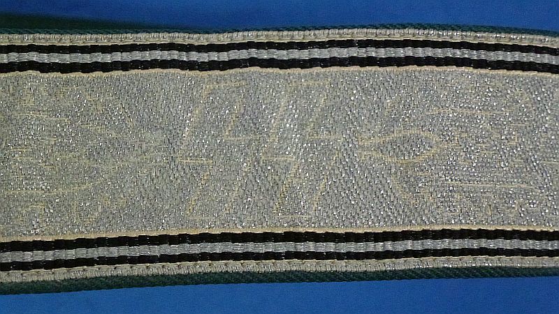 SS / Police Officer Brocade Dress Belt - Image 2