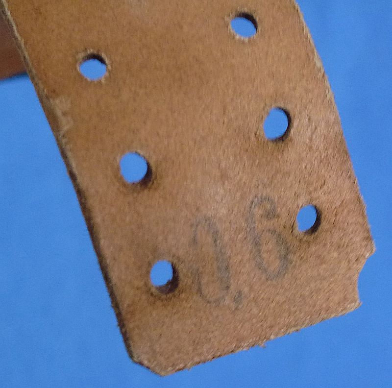 SS / Police Officer Brocade Dress Belt - Image 4