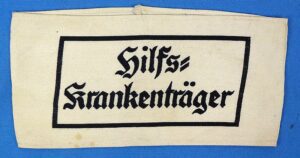WWII German Stretcher Bearer Armband