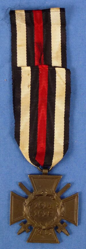 WWI Hindenburg Front Fighter Honor Cross with Swords
