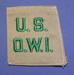 WWII Office Of War Information Shoulder Strap Slide