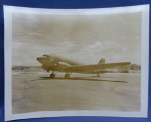WWII C-47 Nose Art Photo 4 x 5"