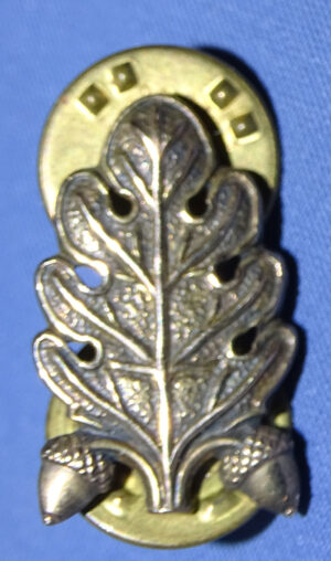 WWII Navy Nurse Collar Insignia H&H 1/20 10K Sterling