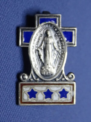 WWII Mary Three Sons In Service Sterling Lapel Pin