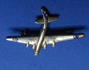 WWII B-17 Bomber Lapel Pin