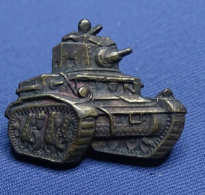 WWII Tank Worker Amico Sterling Lapel Pin