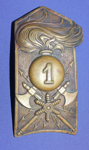 WWII Italian Engineers Shoulder Badge