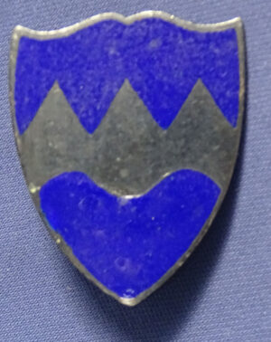 WWII 414th Infantry Regiment Sterling DI / Crest