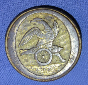1830's Artillery Button - Treble Gilt