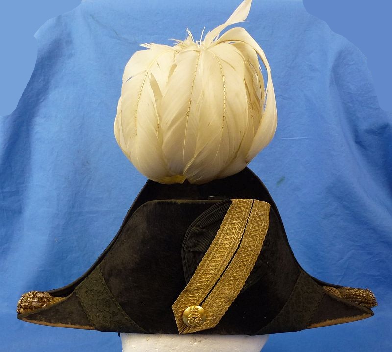 Named and Cased British Victorian Royal Army Engineers Bicorne Hat - Image 2