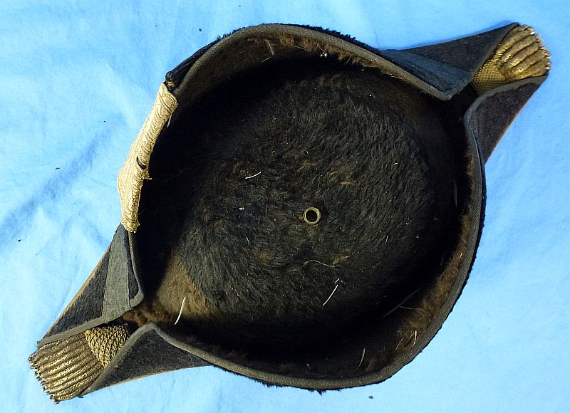 Named and Cased British Victorian Royal Army Engineers Bicorne Hat - Image 7