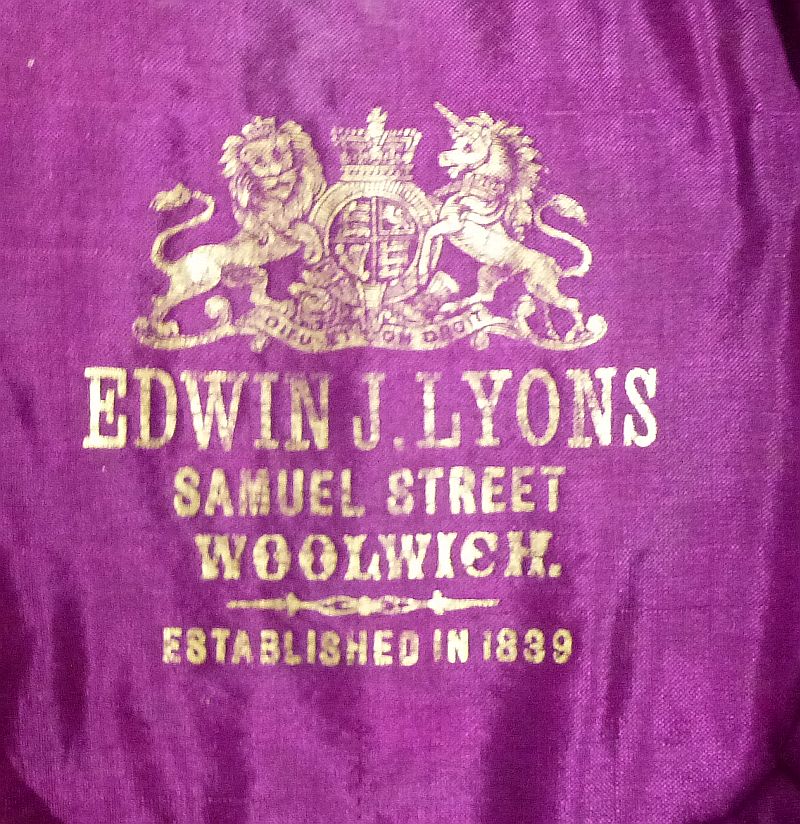 Named and Cased British Victorian Royal Army Engineers Bicorne Hat - Image 9