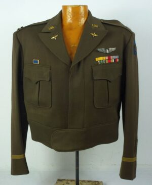 WWII U.S. Army Air Force Pilot's Ike Jacket with L.G. Balfour Wing