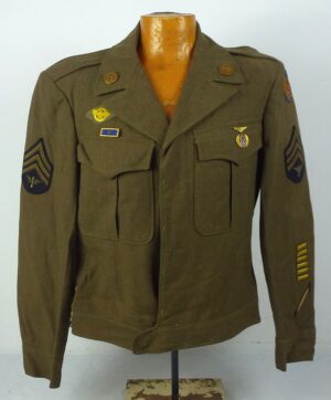 Identified WWII 8th Air Force Sergeant Ike Jacket