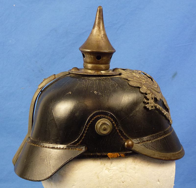 WWI Prussian EM/NCO Pickelhaube - Image 3