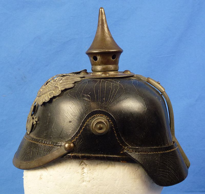 WWI Prussian EM/NCO Pickelhaube - Image 5