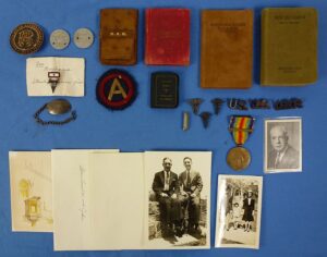 WWI U.S. Army Medical Corps AEF Doctor's Documents, Insignia, Photographs, and Medal Group