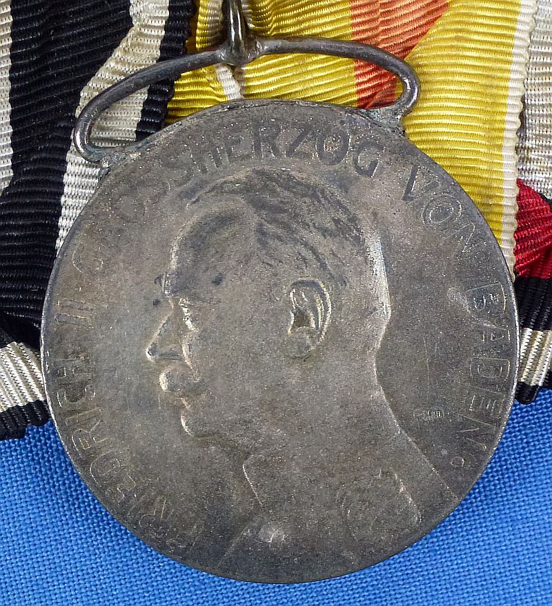 Imperial German Three Place Medals Bar - Image 2