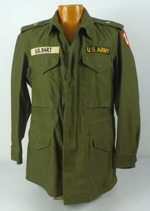 Named Model 1951 U.S. Army Field Jacket of Brigadier General Robert Gildart