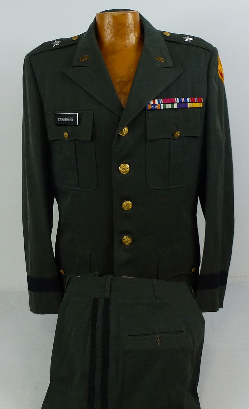 The Uniform and Jungle Jacket of U.S. Army Brigadier General Lawrence Caruthers - Image 2