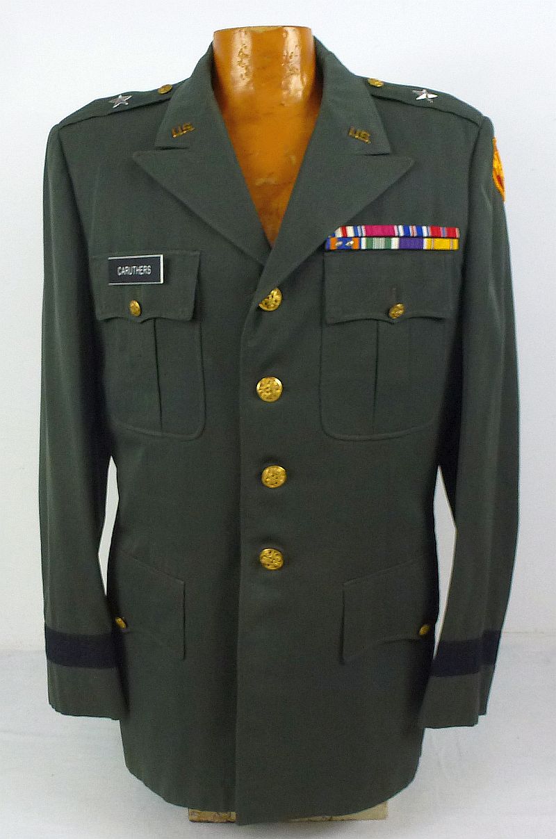 The Uniform and Jungle Jacket of U.S. Army Brigadier General Lawrence Caruthers - Image 4