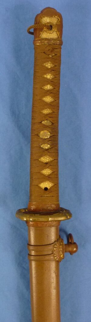 1944 Dated Signed Shin Gunto Japanese Army Officer Sword