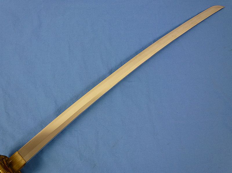 1944 Dated Signed Shin Gunto Japanese Army Officer Sword - Image 5