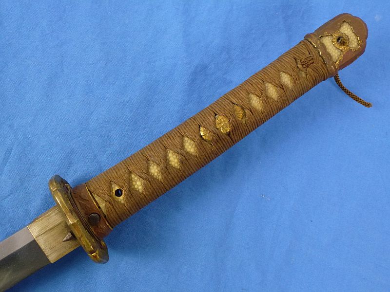 1944 Dated Signed Shin Gunto Japanese Army Officer Sword - Image 7