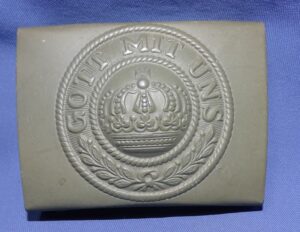 WWI Prussian Enlisted Steel Belt Buckle