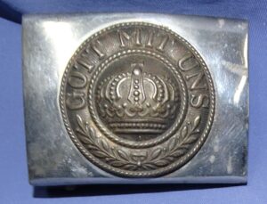 WWI Prussian Enlisted Dress Belt Buckle