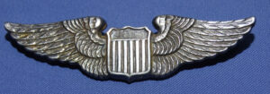 WWII USAAF Pilot's 2" Sterling Wing - Luxenberg New York