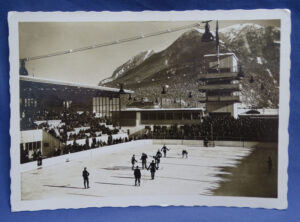 WWII German 1936 Olympics Postcard 4 x 6"