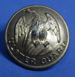 Post Civil War New York Ulster Guard Button - Henry V Allien & Co NY