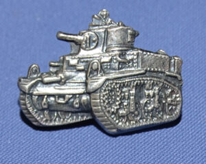 WWII A.C.F Stuart Tank War Worker Lapel Badge