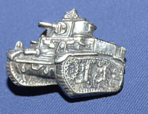 WWII A.C.F Stuart Tank War Worker Lapel Badge