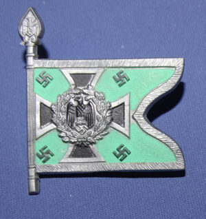 German Schutzen Flag Plastic Tinnie