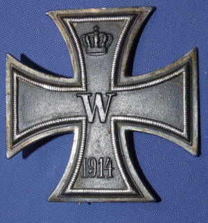 1914 .800 Silver Iron Cross 1st Class