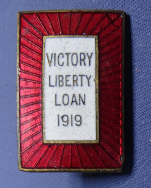 WWI Victory Liberty Loan 1919 Enamel Lapel Pin