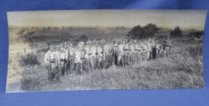 WWII Japanese Infantry Squad In Field 2 1/2 x 6"