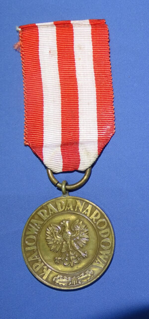 Polish Medal For Freedom 1945 Medal