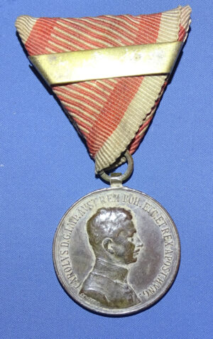 WWI Austrian Medal Bravery