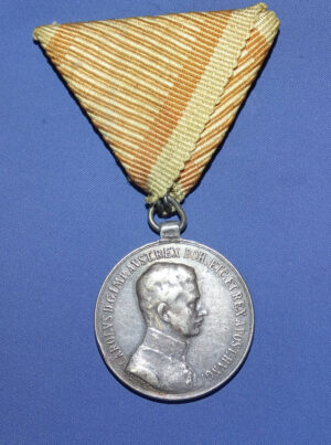 WWI Austrian Silver Medal For Bravery