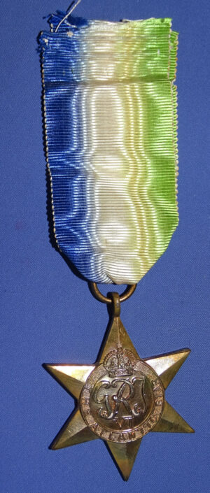 WWII British Atlantic Star Medal